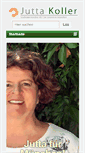 Mobile Screenshot of jutta-koller.de